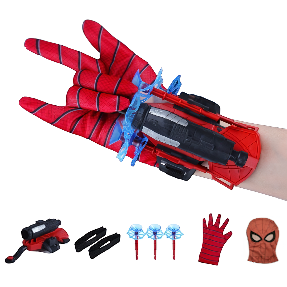 Pack Super Hero  - Lance Toile Ventouse + Gant et Masque v1